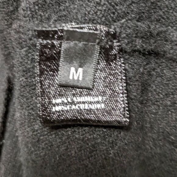 ROBERT RODRIGUEZ Black Cashmere Bow Button Cardigan M - Picture 5 of 6